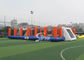 Green Soap Inflatable Football Pitch Hire Kids N Adults Outdoor Football Training Sport