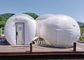 Outdoor Custom Made 3 Rooms Inflatable Bubble Tent Hotel With Steel Frame Tunnel Entrance From Sino Inflatables